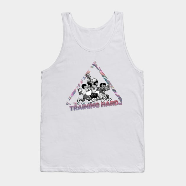 Training Hard Tank Top by HydratedManu